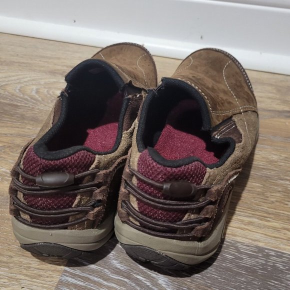 Merrell Kamori Moc Loafer Slip On Shoe Dark Earth Brown Womens Size 7 - Picture 4 of 6